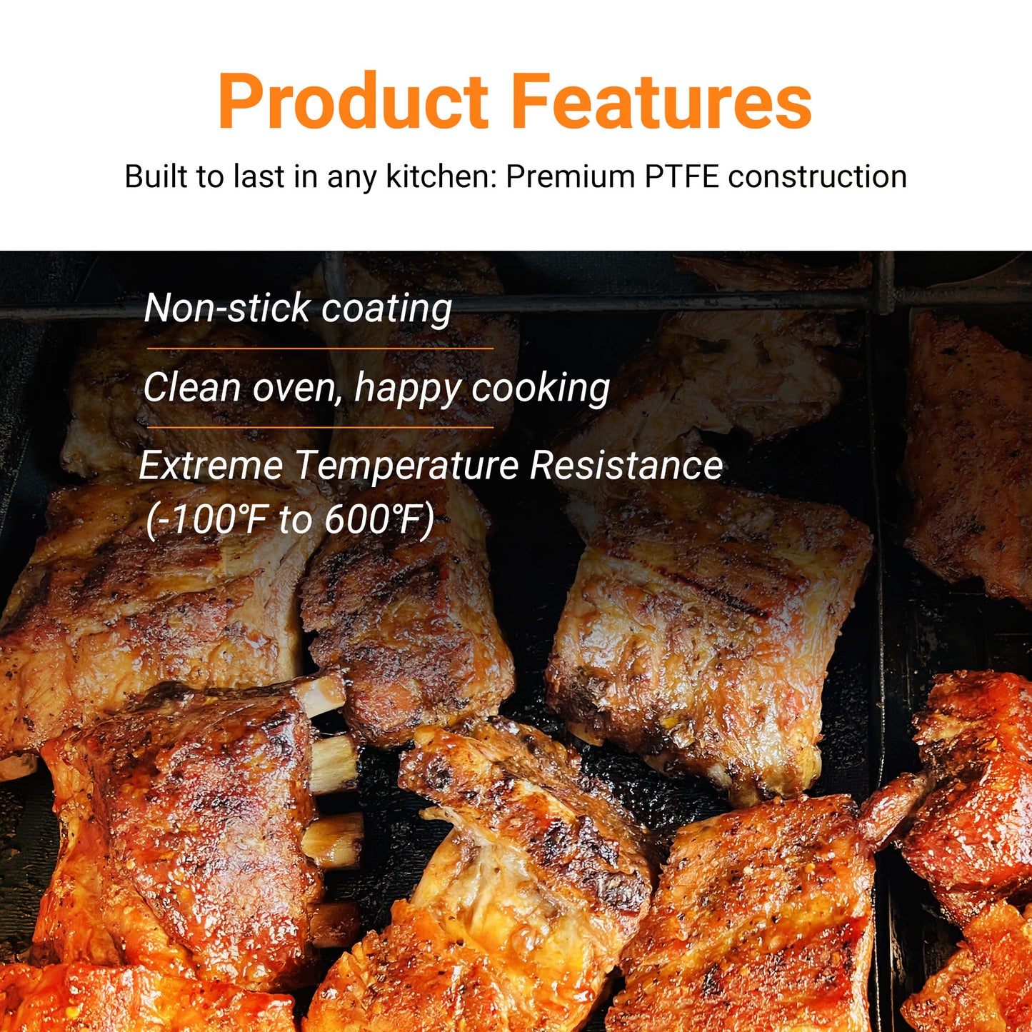 TCI-5449 PTFE Rapid Solid Toaster Oven EverBasket®  5.5"X 7"X 1" highly effective and safe for commercial/home cooking. Super easy to clean, heavy duty and dishwasher safe. Elevates food quality.