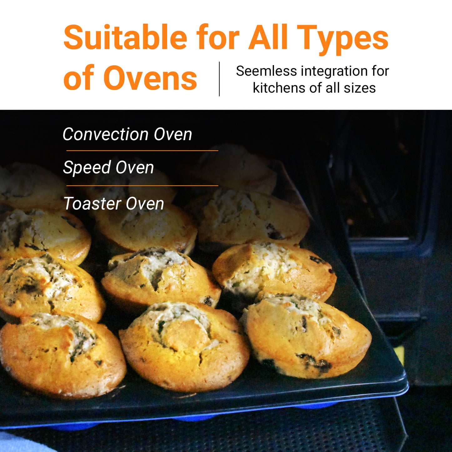 TCI-8928 EverForm™ Cookware PTFE 24 Cavity Mini Muffin Pan